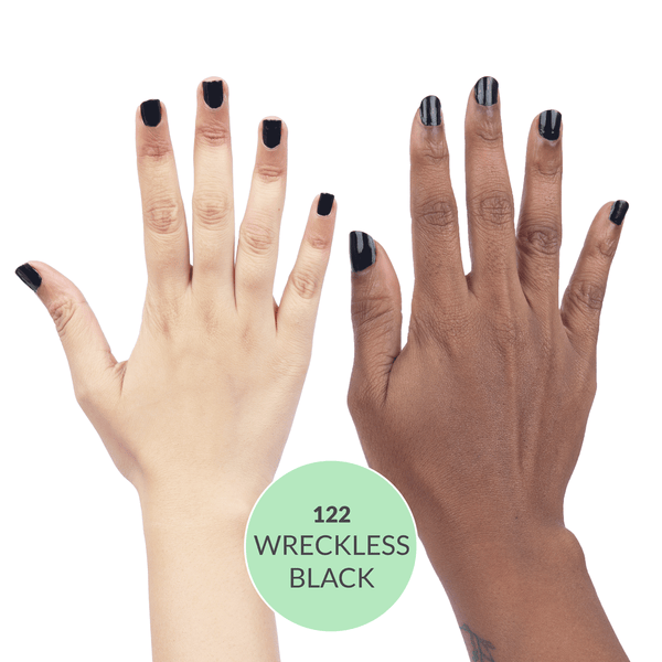 Disguise Cosmetics Wreckless Black 122 Happy Healthy Nail Polish (9 ml)