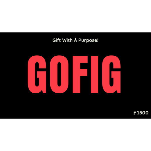 Gofig Gift Card - 1500