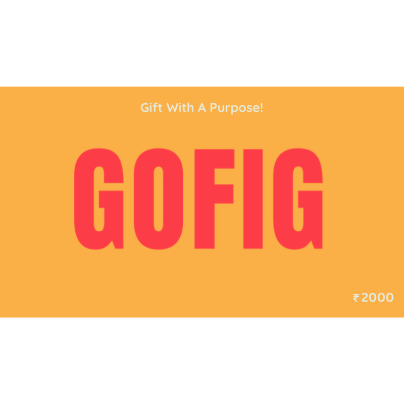Gofig Gift Card - 2000