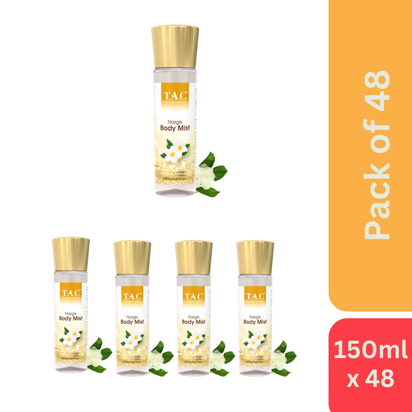 The Ayurveda Co. Nargis Body Mist (150 ml) - Pack of 48