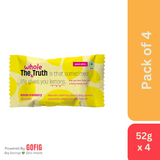 TWT Lemon Cranberry Protein Bar (52 g) - Pack of 4
