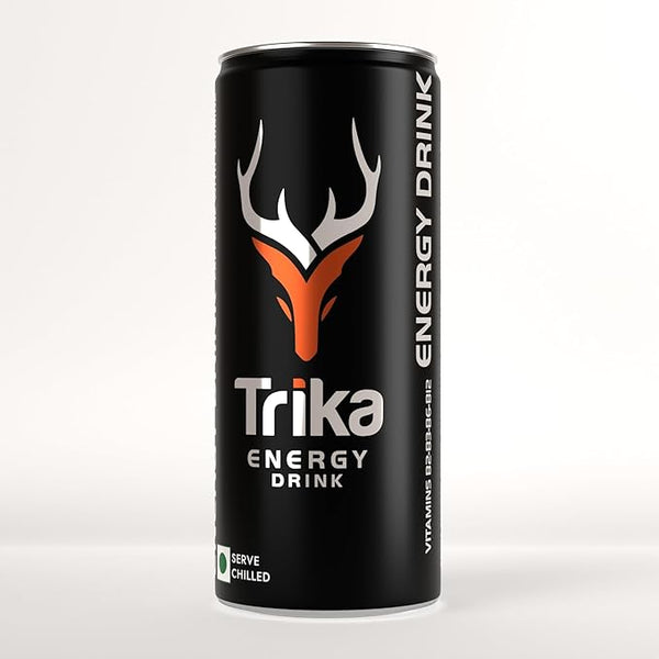 Trika Energy Drink Pack of 24 (250ml) - Pack of 24