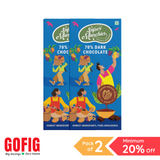 Super Munchies 70% Dark Chocolate (50 g) - Pack of 2