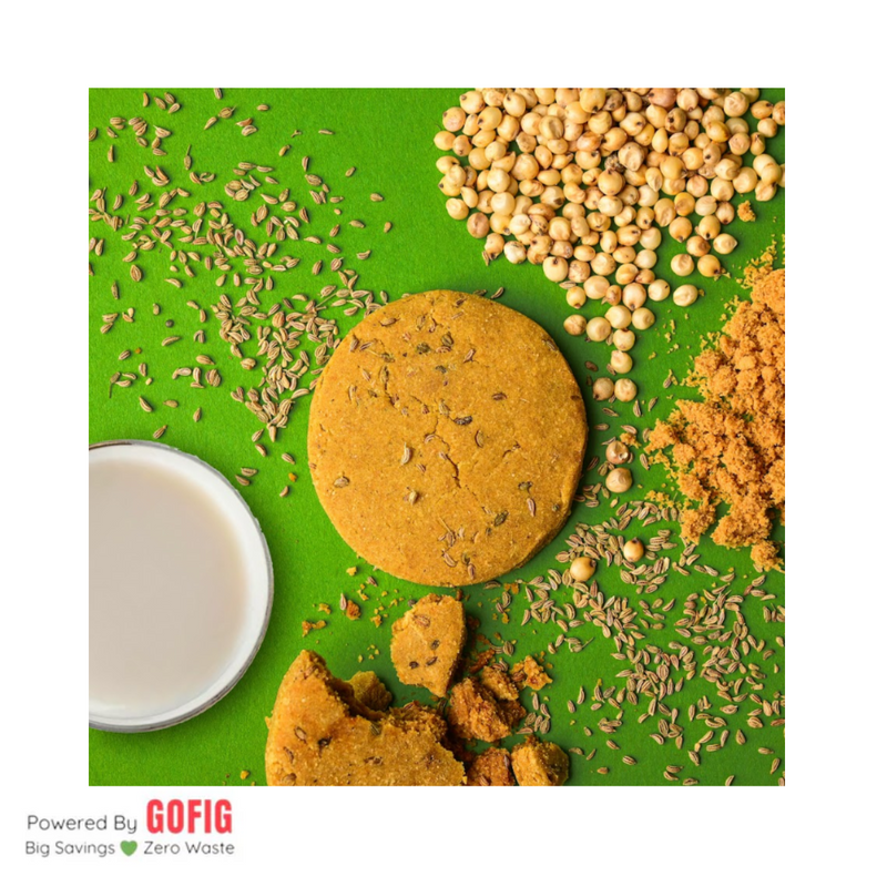 Kikibix Ajwain Salties Cookies - 130g