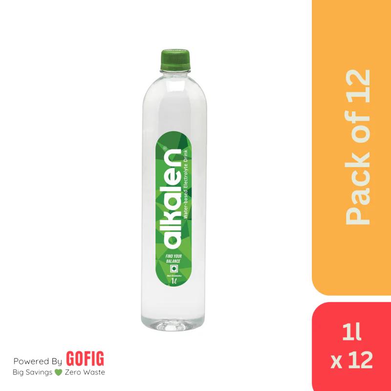 Alkalen - Water Based Electrolyte Drink (1000 ml) - Pack of 12