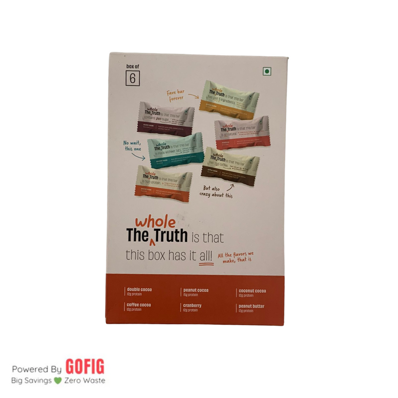 TWT Protein Bars All in One - Box of 6 - (312 g)