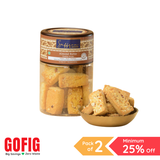 Saffron & Mishri Almond Butter Cookies (80 g) - Pack of 2