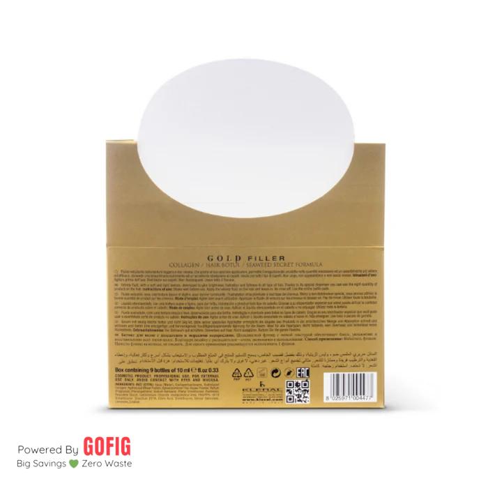 KLERAL GOLD FILLER 9 BOTTLES OF 10ML