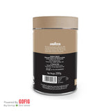Lavazza Mattino Classic Pure Ground Coffee Premium Arabica Medium Roast 200g Tin - Pack of 2