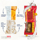 Stroom 20g Protein Bar Exotic Mango Coconut (63g) - Pack of 2
