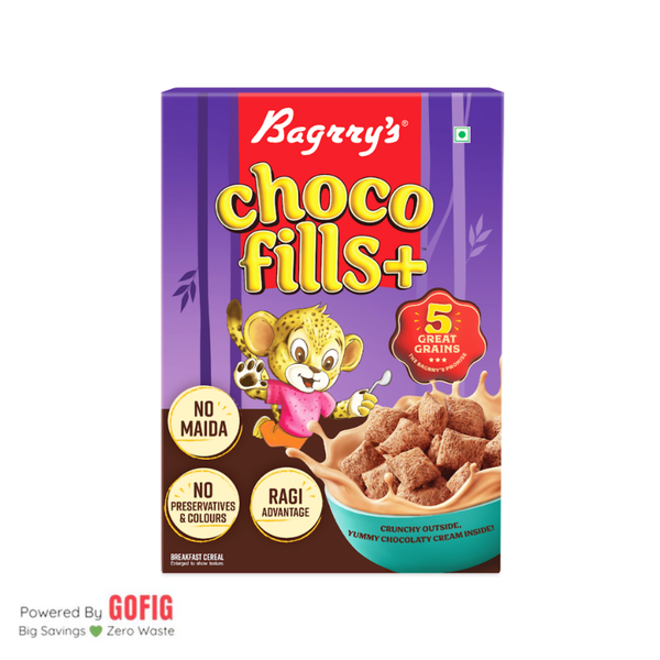 Bagrrys Choco Fills + Multigrain (250 g)