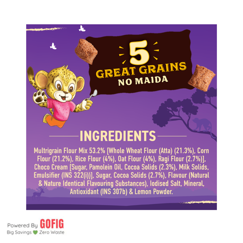 Bagrrys Choco Fills + Multigrain (250 g)