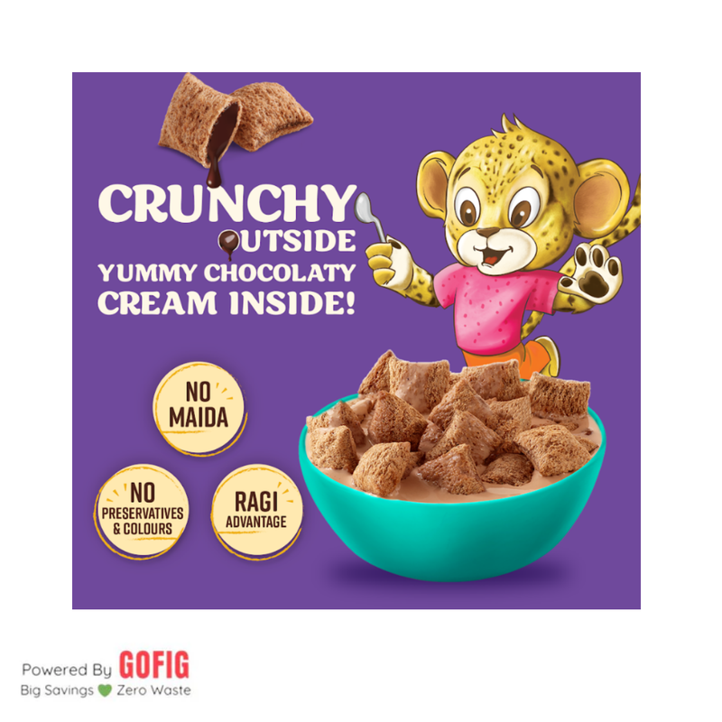 Bagrrys Choco Fills + Multigrain (250 g)
