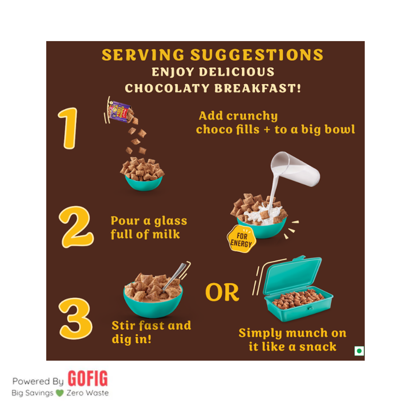Bagrrys Choco Fills + Multigrain (250 g)