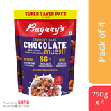 Bagrrys Chocolate Muesli – Chocolate, Cranberries, Quinoa (750 g)
