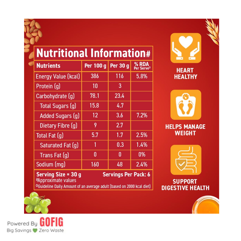 Bagrrys Crunchy Muesli (200 g)