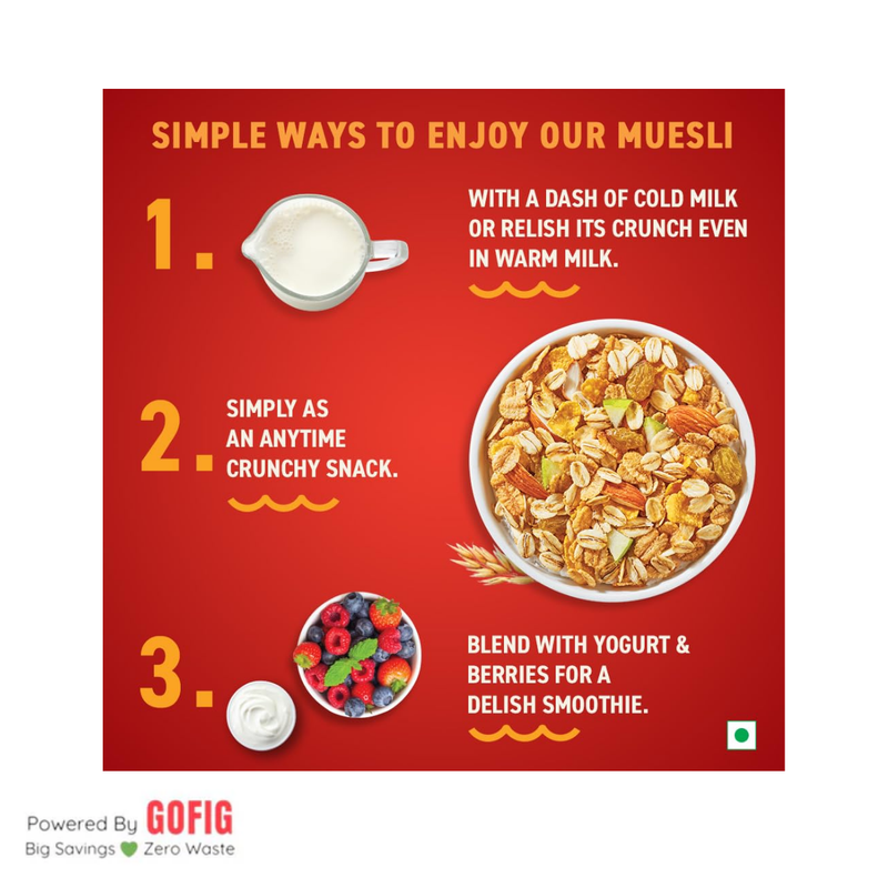 Bagrrys Crunchy Muesli (200 g)