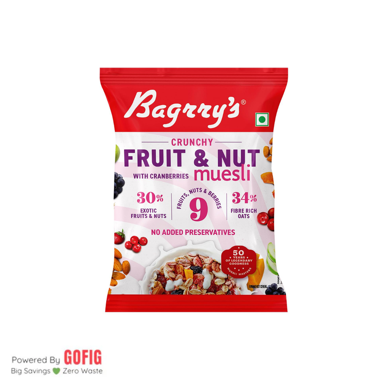 Bagrrys Fruit & Nut Cranberries (40 g)