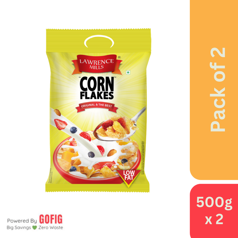 Bagrrys Lawrence Mills Corn Flakes (500 g)