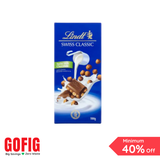 Lindt Swiss Classic Milk Chocolate Hazelnut (100 g)