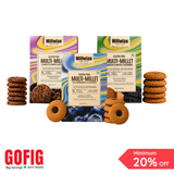 Millwize Multi-Millet Cookie Variety Pack (480 g)