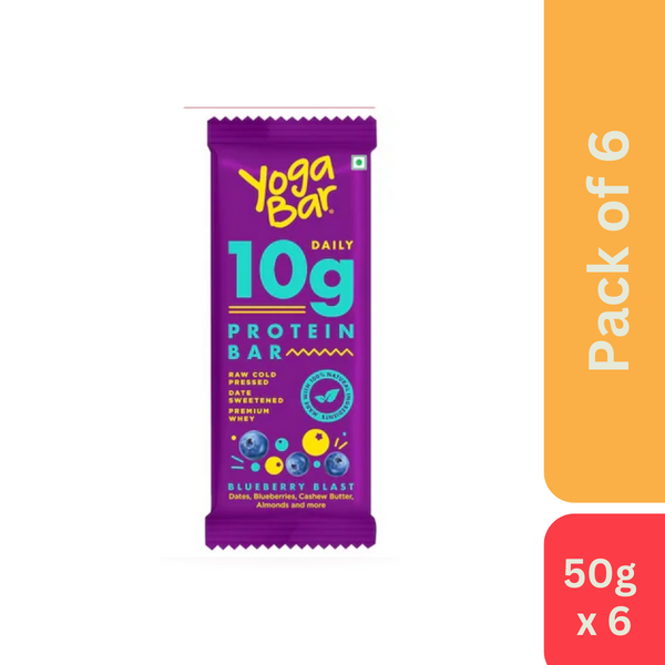 Yoga Bar 10g Protein Bar Blueberry Blast (50 g)