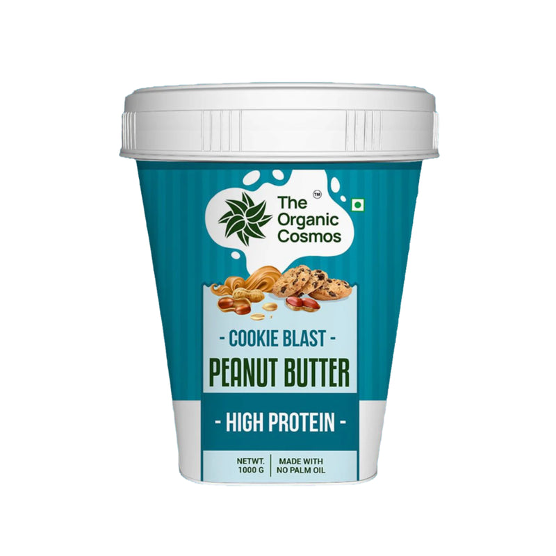 The Organic Cosmos Cookie Blast Peanut Butter (500g)