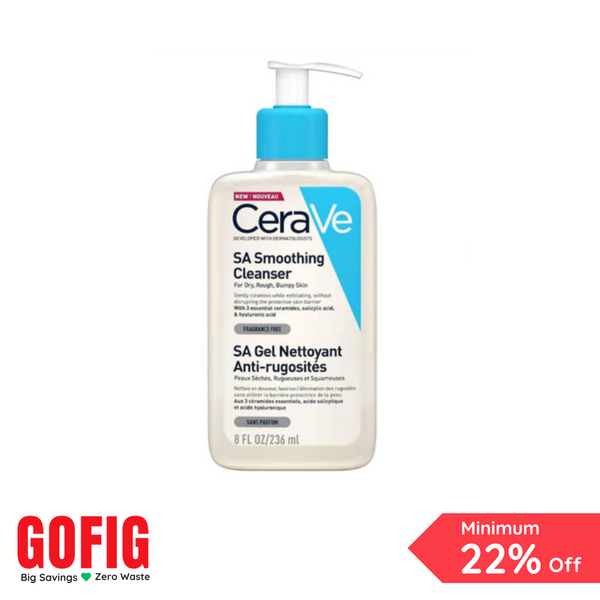 CeraVe SA Smoothing Cleanser (236 ml)