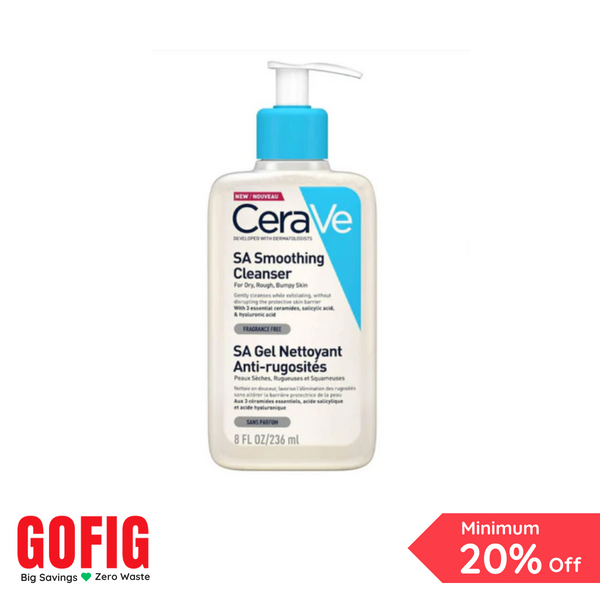 CeraVe SA Smoothing Cleanser (236 ml)