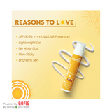 Clensta Vitamin-C Daily Glow Sunscreen Gel (50 g)