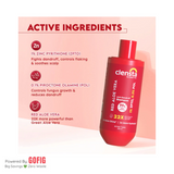 Clensta Red Aloe Vera Anti-dandruff Shampoo (250 ml)