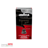 Lavazza Espresso Maestro Classico, Aluminium Nespresso Compatible Coffee Capsules (57 g)