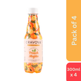 Cravova Peach Mojito (300 ml) - Pack of 4