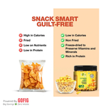 Bonvie Cream & Onion Corn Snacks (35 g) - Pack of 2