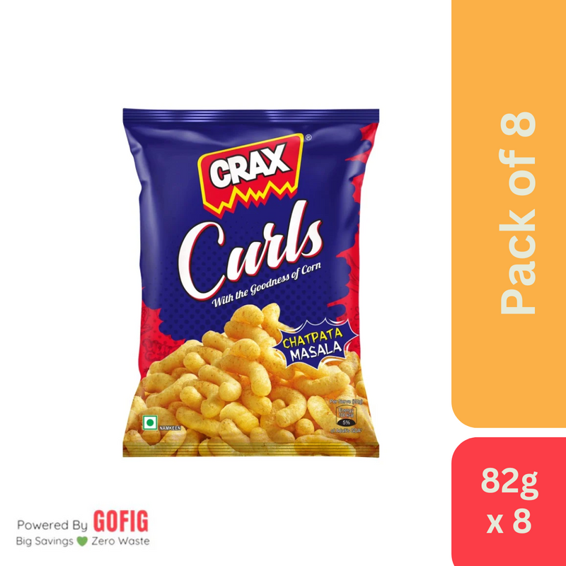 Crax Curls Chatpata Masala (82 g)