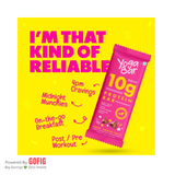Yoga Bar 10g Protein Bar Dark Chocolate + Cranberry (50 g) - Pack of 4
