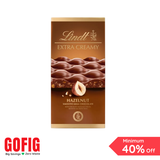 Lindt Extra Creamy Hazelnut Smooth Milk Chocolate (80g)