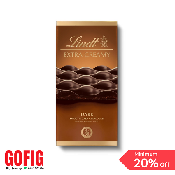 Lindt Extra Creamy Dark Tablet (80 g)