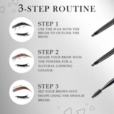 FACES CANADA HD Shape Up Brow Kit Grey 01 (2.8 g)