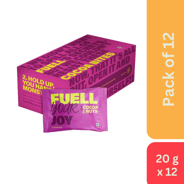 FUELL Cocoa Bite (20g) - Pack of 12