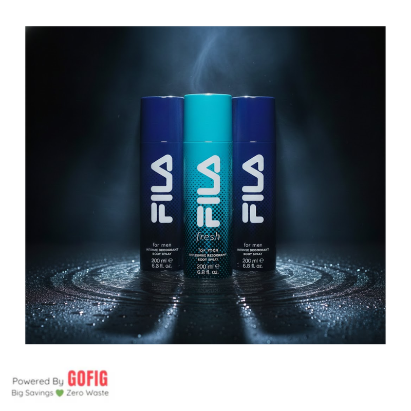 Fila Pack of 3 - BUY 1 GET 2 FREE - For Men