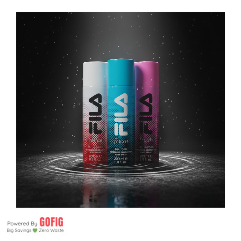 Fila Pack of 3 - BUY 1 GET 2 FREE - For Men & Women