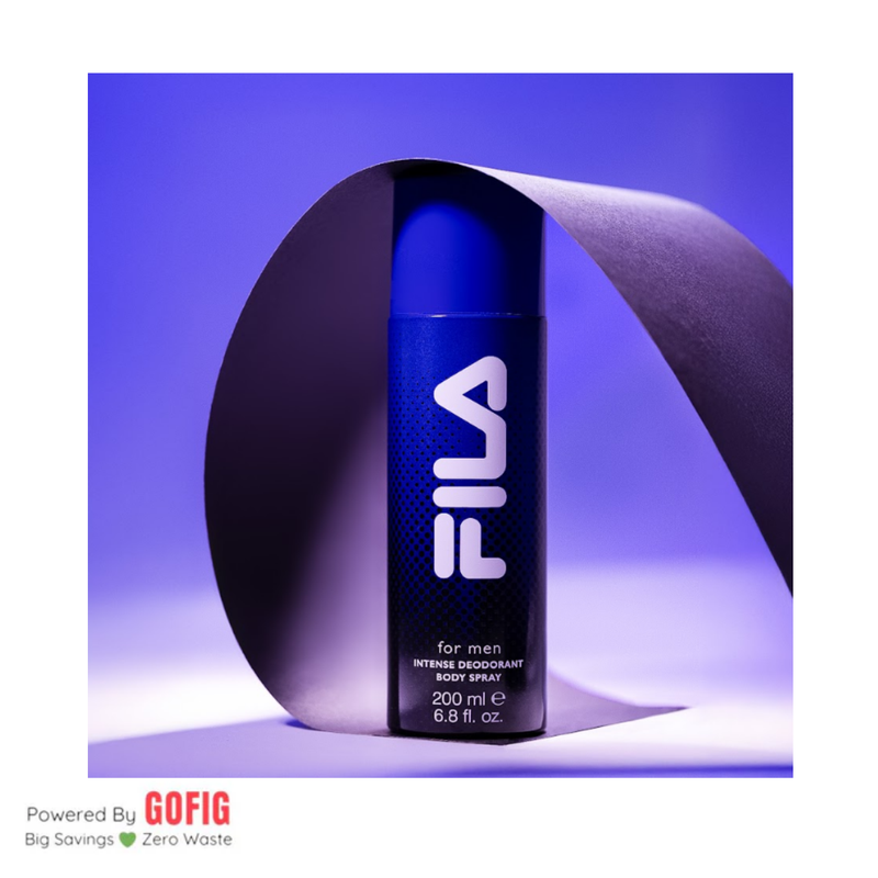 FILA For Men - Intense Deodorant Body Spray (200 ml)