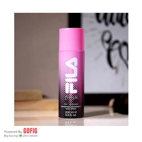 FILA For Women - Refreshing Deodorant Body Spray (200 ml)