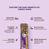 Fit Nutrition Energy Bar | Seeds, Nuts & Cranberries (70%) (35 g)