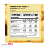 Bonvie Freeze Dried Mango Snacks (20 g) - Pack of 2