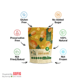 Bonvie Freeze Dried Pineapple Snacks (20 g) - Pack of 2