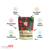 Bonvie Freeze Dried Strawberry Snacks (16 g) - Pack of 2