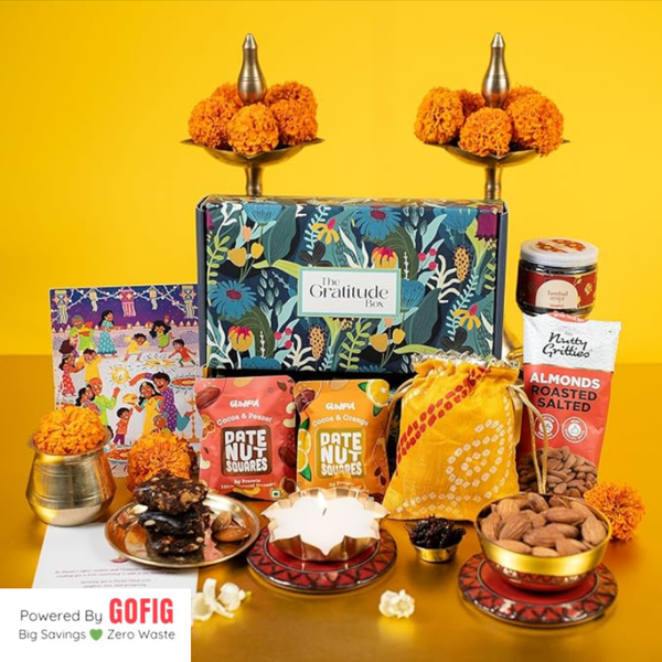Gladful - Glow & Goodness Diwali Gift Box