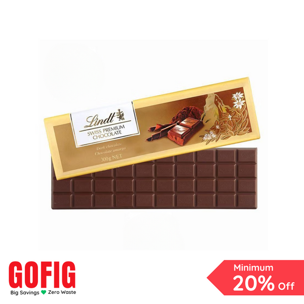 Lindt Gold Tablets Gold Surfin Dark Chocolate Bar (300 g)